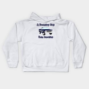 COUNTRY BOY CAN SURVIVE Kids Hoodie